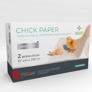 Hărtie așternut pentru pui de o zi PREMIUM